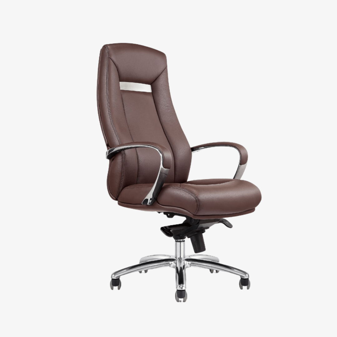 Fauteuil de bureau moderne à dossier haut F1069