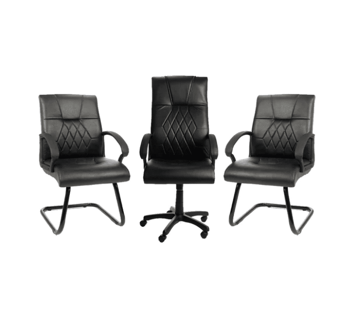 Pack Bureau Bled Noir Structure Noir F1118