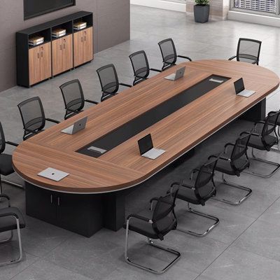 Table de Réunion Ovale Design Moderne F1031