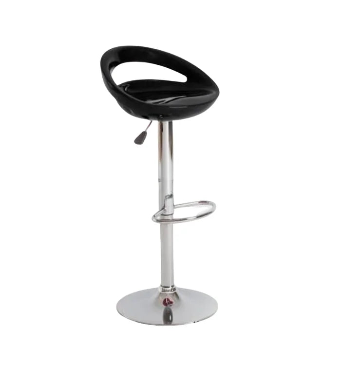 Tabouret PVC – Hauteur Réglable Base Chromée F1114