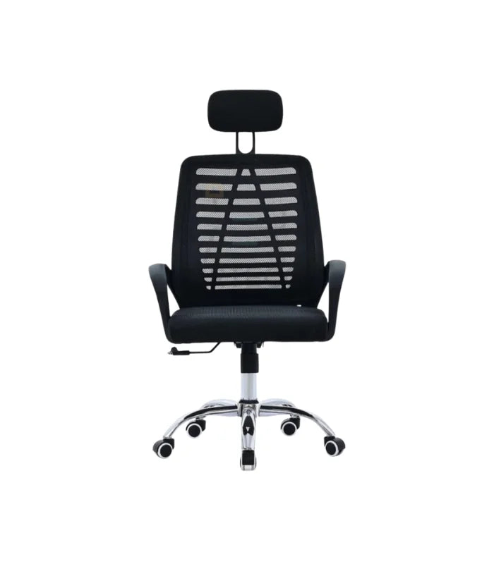 Chaise opérateur en mesh avec tétière F1079
