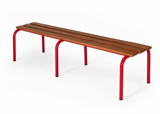 Banc Scolaire Semi-Métallique Sans Dossier F1191 – Mobilier Scolaire Maroc