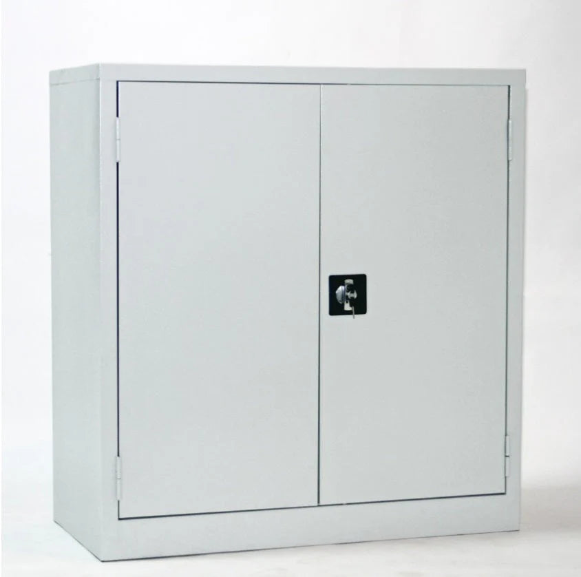 Armoire Métallique Basse à 2 Portes Battantes F1131
