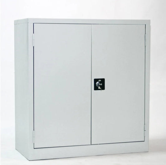Armoire Métallique Basse à 2 Portes Battantes F1131