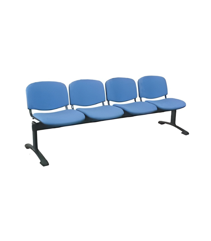 Banquette ISO 4 Places en Tissu F1098