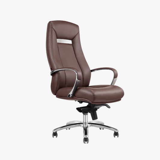 Fauteuil de bureau moderne à dossier haut F1069