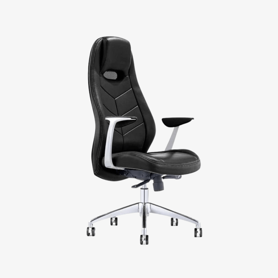 Fauteuil de bureau moderne à dossier haut F1065