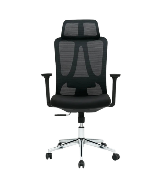 Fauteuil de direction en mesh accoudoir 3D F1062