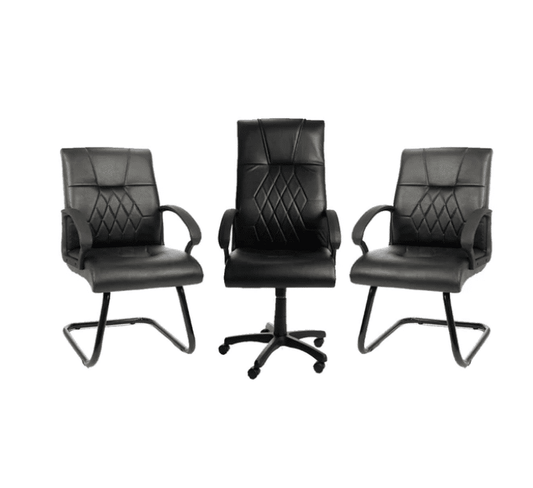 Pack Bureau Bled Noir Structure Noir F1118