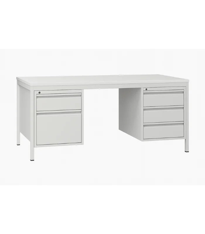 Bureau ATLAS Individuel avec Deux Caissons Suspendus F1026