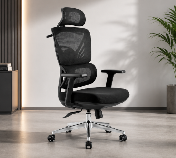 Fauteuil de direction élégant F1228 - vue de face