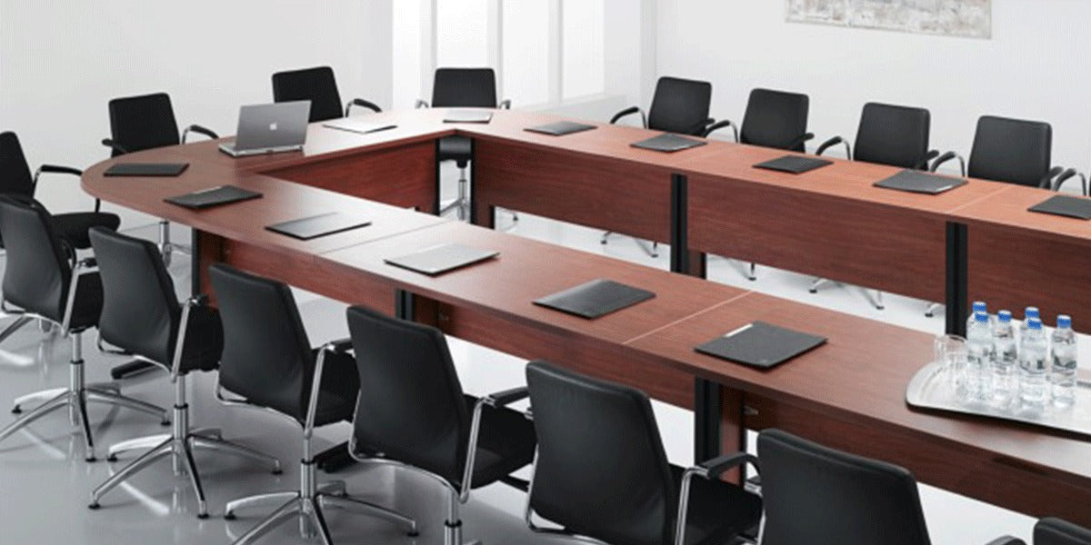 Table de Réunion Modulaire F1318 – Configuration Flexible Maroc